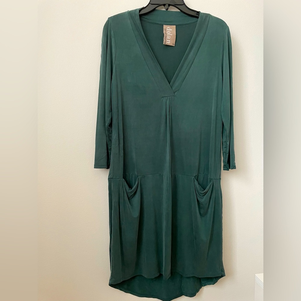 ANTHROPOLOGY, Dolan, Oversized Dress, Teal Green, Size XS, Like New